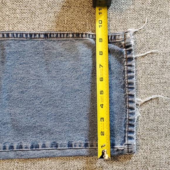 Vintage Kansas High Waist Straight Jeans Size 32 Light Wash - Picture 12 of 12